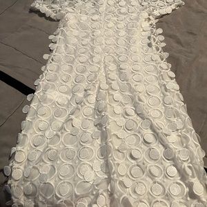Beautiful white lace dress from Michael Kors